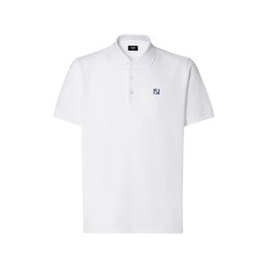 Fendi White Polo Shirts Men